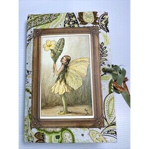 Fairy Flower Forest Junk Journal Decorated Chunky Writing Journal 9.25" X 6.26"